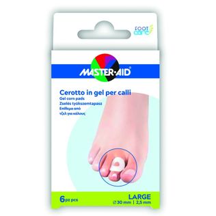 CEROTTO PROTEZIONE CALLI MASTER-AID FOOTCARE IN GEL LARGE 6PEZZI B11