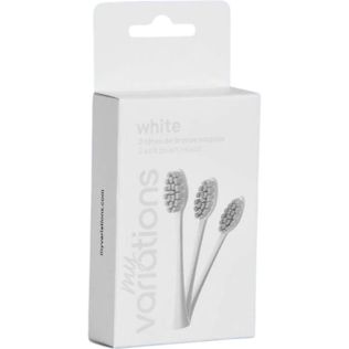 MYVARIATIONS PACK 3 TESTINE SPAZZOLINO BIANCHE