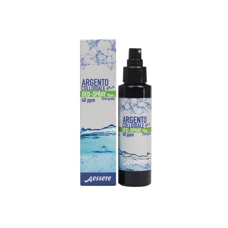 argento colloidale plus deodorante spray 75 ml + 25 ml