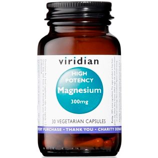 VIRIDIAN MAGNESIUM 300MG HIGH POTENCY 30 CAPSULE VIRIDIAN MAGNESIO SUPERIORE ALTA CONCENTRAZIONE