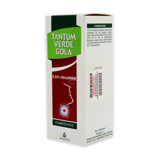 TANTUM VERDE GOLA collutorio 160 ml 250 mg/100 ml