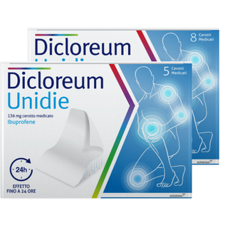 DICLOREUM UNIDIE 5 cerotti medicati 136 mg
