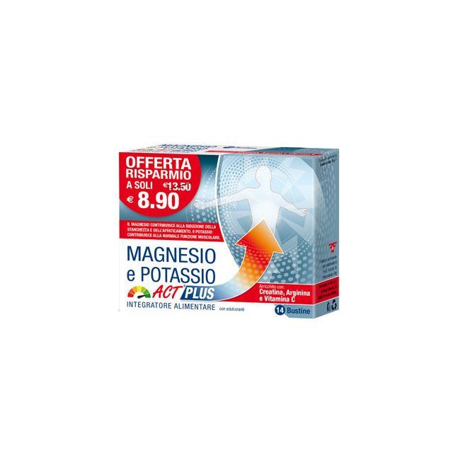 magnesio-e-potassio-act-plus-14-bustine