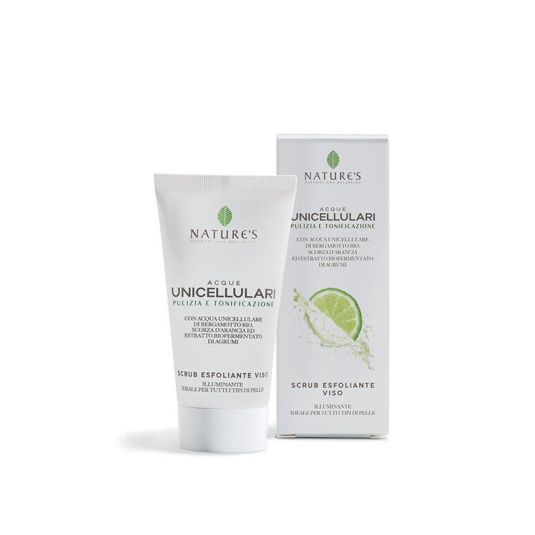 acque unicellulari scrub esfoliante viso 50 ml nature's