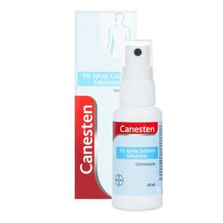 CANESTEN spray cutaneo 40 ml 1% con pompa dosatrice