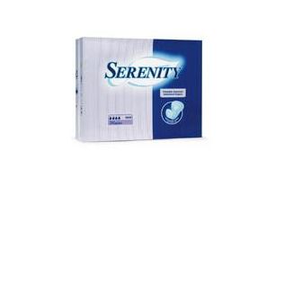 PANNOLONE PER INCONTINENZA SERENITY SAGOMATO MAXI IN TESSUTONON TESSUTO 30 PEZZI