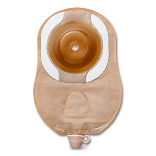 SACCA PER UROSTOMIA MODERMA FLEX S URO CONVESSA TRASPARENTECON ADESIVO E CAMERE MULTIPLE PRETAGLIATA 20 MM 10 PEZZI