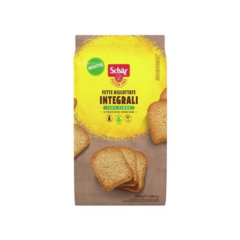 schar fette biscottate integrali 260 g