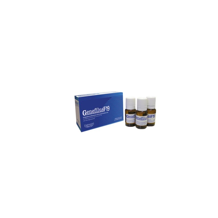 genefilus f19 10 flaconi da 10 ml