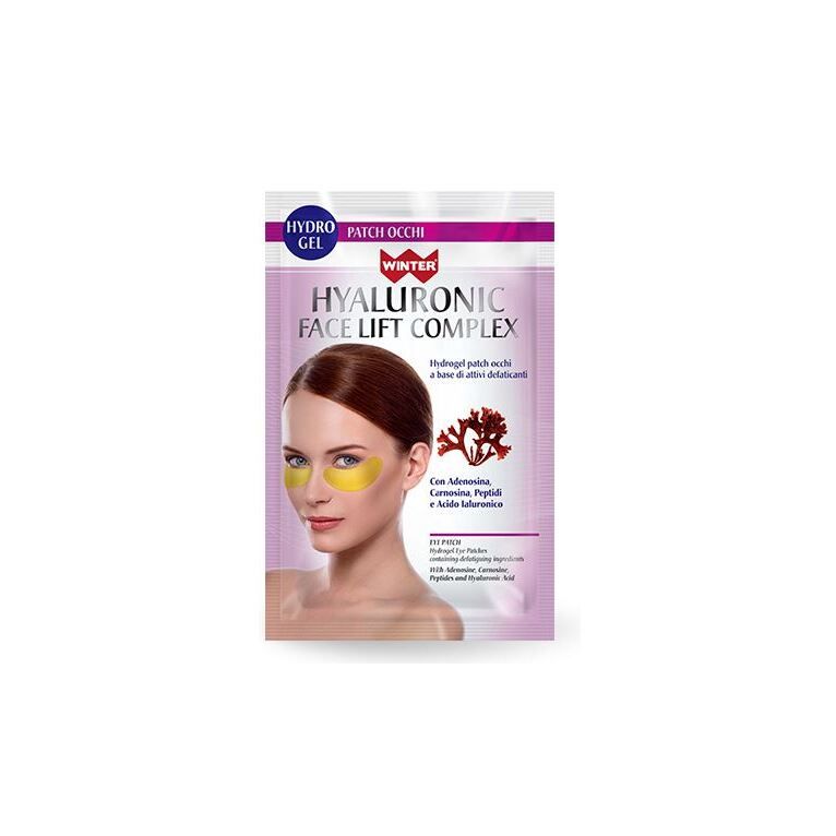 winter hyaluronic face lift complex patch occhi rughe occhiaie 2 pezzi da 1,5 g