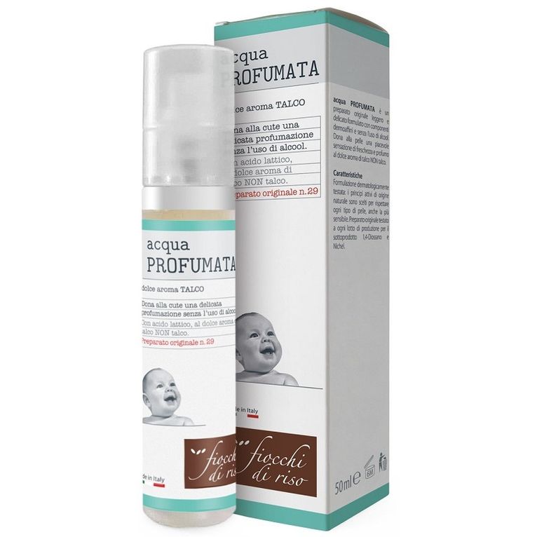 fiocchi di riso acqua profumata rinfrescante talco 50 ml