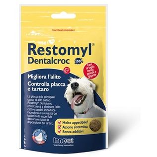 RESTOMYL DENTALCROC CANI TAGLIA MEDIA GRANDE E GIGANTE BUSTA150 G