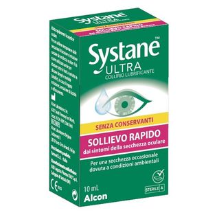COLLIRIO LUBRIFICANTE SYSTANE ULTRA SENZA CONSERVANTI 10 ML