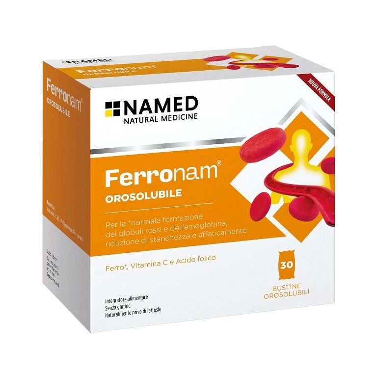 ferronam orosolubile 30 bustine 1,5 g