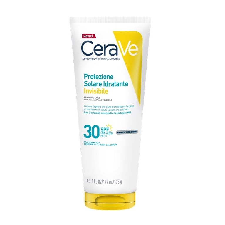 cerave protezione solare idratante invisibile spf30 177 ml
