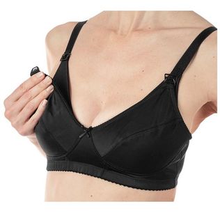 MAMMY REGGISENO MICROFIBRA ALLATTAMENTO BLACK 4D