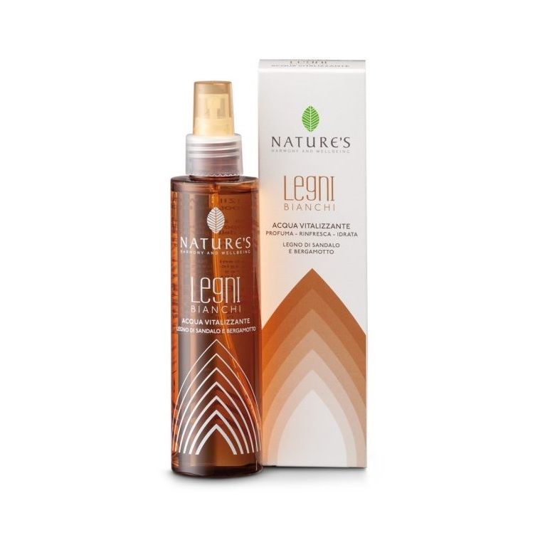 nature's acqua vitalizzante legni bianchi - linea uomo 150 ml