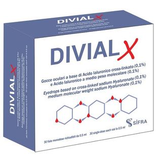 GOCCE OCULARI DIVIAL X 30 FIALE MONODOSE RICHIUDIBILI DA 0,5ML