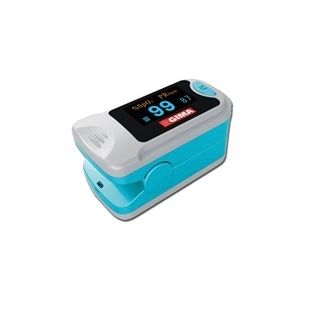 PULSOSSIMETRO DA DITO PULSOXIMETRO OXY-3 CON DISPLAY PER MISURAZIONE DIOSSIGENO NEL SANGUE E BATTITO CARDIACO CON CORDINO E BATTERIE