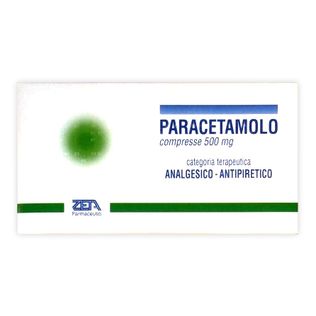 PARACETAMOLO (ZETA FARMACEUTICI) 20 cpr 500 mg