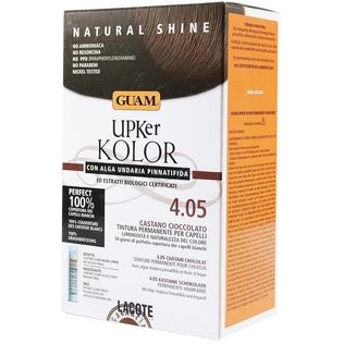 GUAM UPKER KOLOR TINTA CAPELLI 4,05 CASTANO CIOCCOLATO CON ALGA UNDARIA PINNATIFIDA