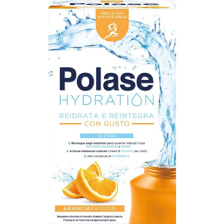 polase hydration arancia 12 bustine