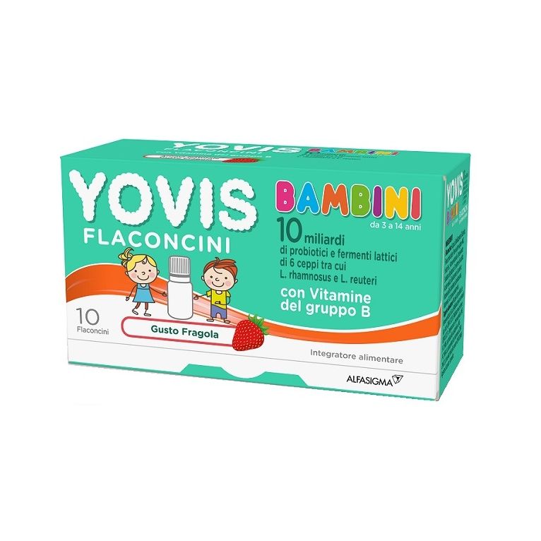 yovis bambini fragola 100 ml nuova formula