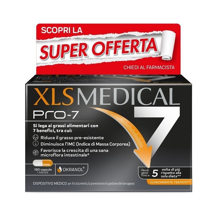 xls medical pro-7 180 capsule taglio prezzo