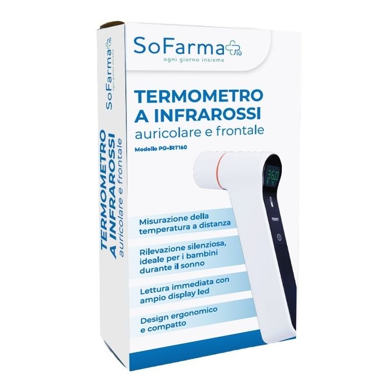 termometro infrarossi frontale/auricolare sofarmapiu'