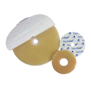 ANELLI IN IDROCOLLOIDE HYPERSEAL ADESIVI PROTETTIVI PER PELLLE PERISTOMALE CON MIELE DI MANUKA DIAMETRO ESTERNO 100MM DIAMETRO INTERNO FORO 19MM SPESSORE 2,5MM 5 PEZZI