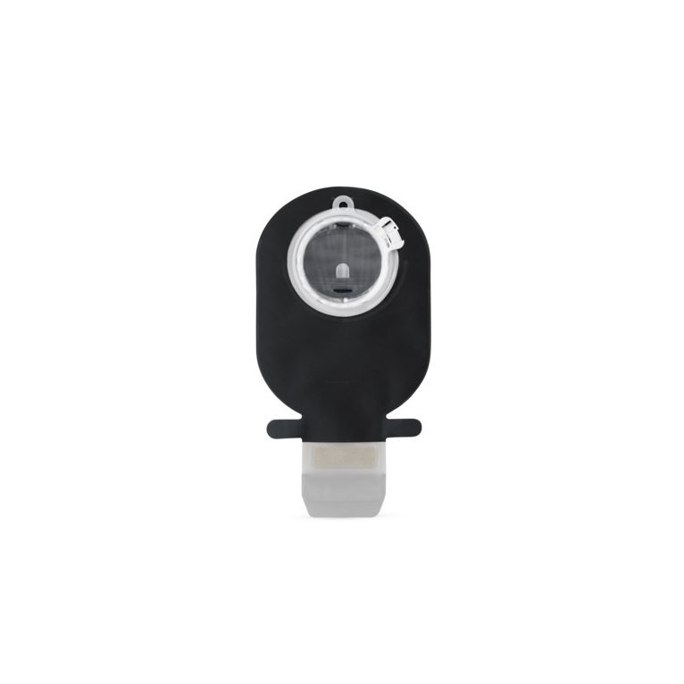 sacca ileostomia sensura mio click rivestimento nero fondo aperto maxi 60 mm 30 pezzi