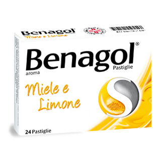 BENAGOL 24 pastiglie miele-limone