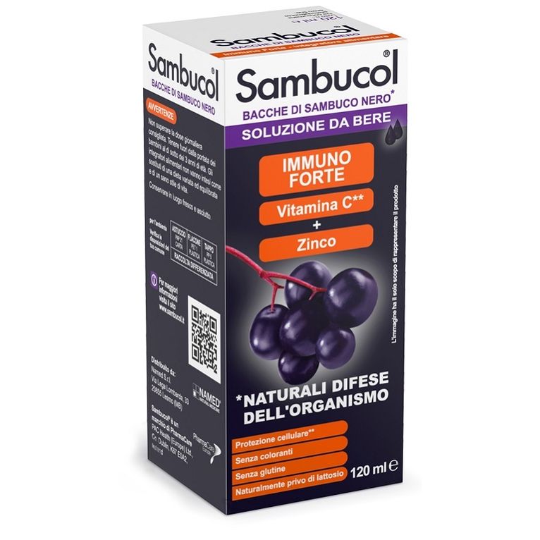 sambucol liquido da bere 120 ml
