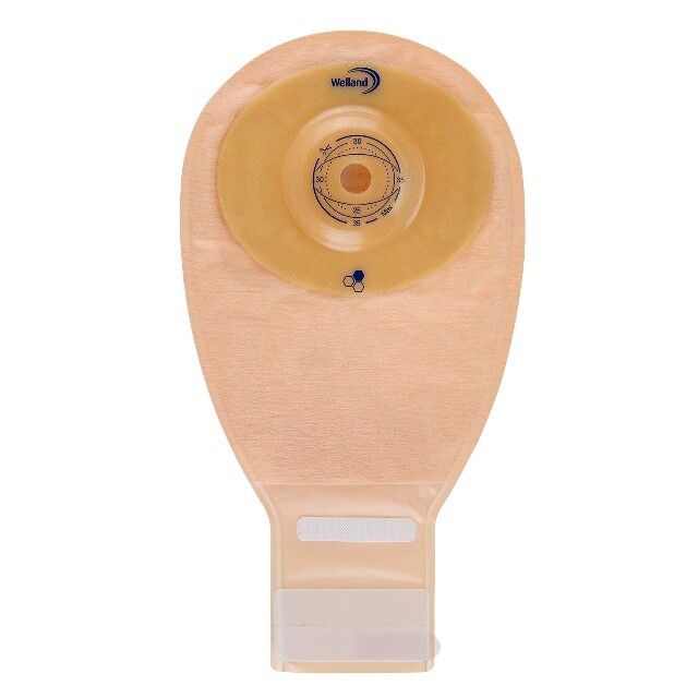 sacca-per-ileostomia-opaca-ritagliabile-welland-aurum-profile-ileo-midi-diametro-13-25-mm-inizio-convessita-25-mm-10-pezzi