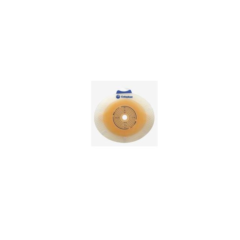 placca per ileostomia e colostomia sistema a 2 pezzi sensuraclick foro 10-55mm flangia 60mm 5 pezzi