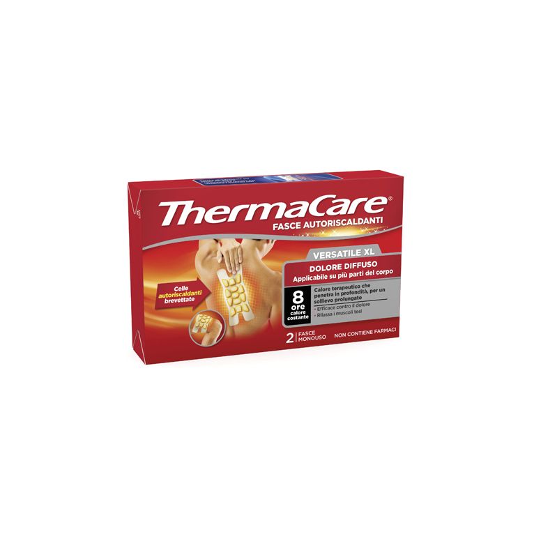 fascia autoriscaldante versatile thermacare xl 2 pezzi