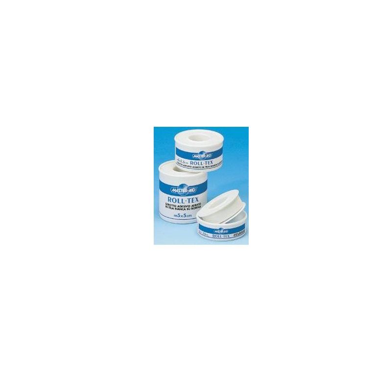 cerotto in rocchetto master-aid rolltex tela 5x5