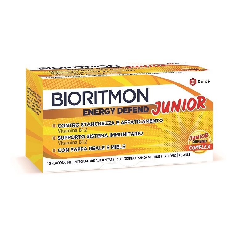 bioritmon energy defend junior 10 flaconcini 10 ml