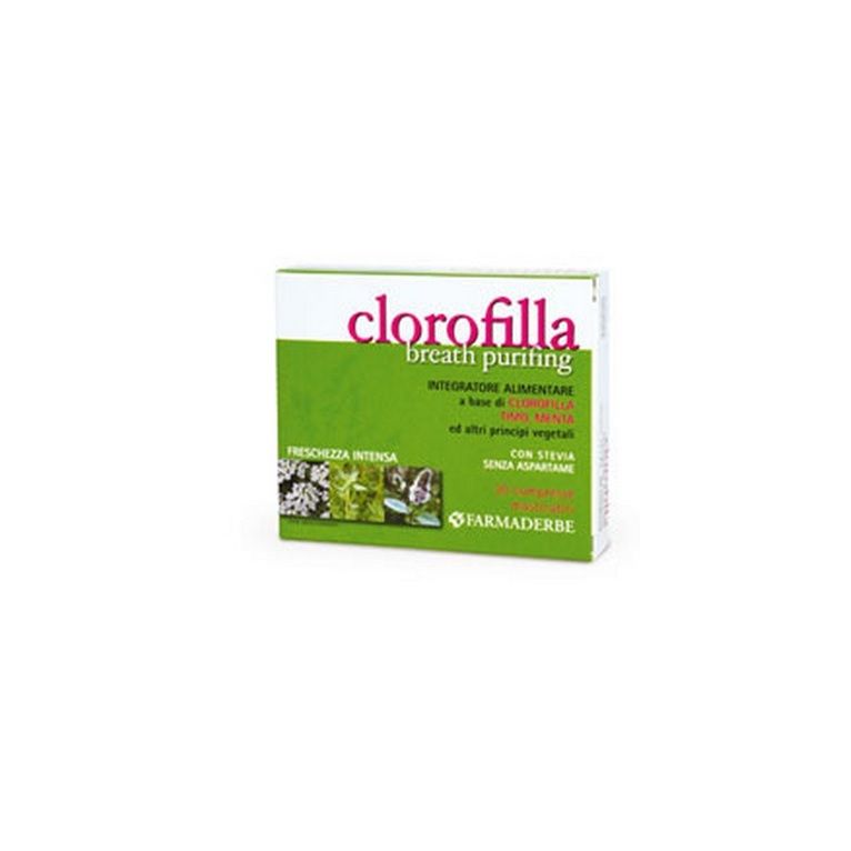 clorofilla breath purifing 30 compresse masticabili