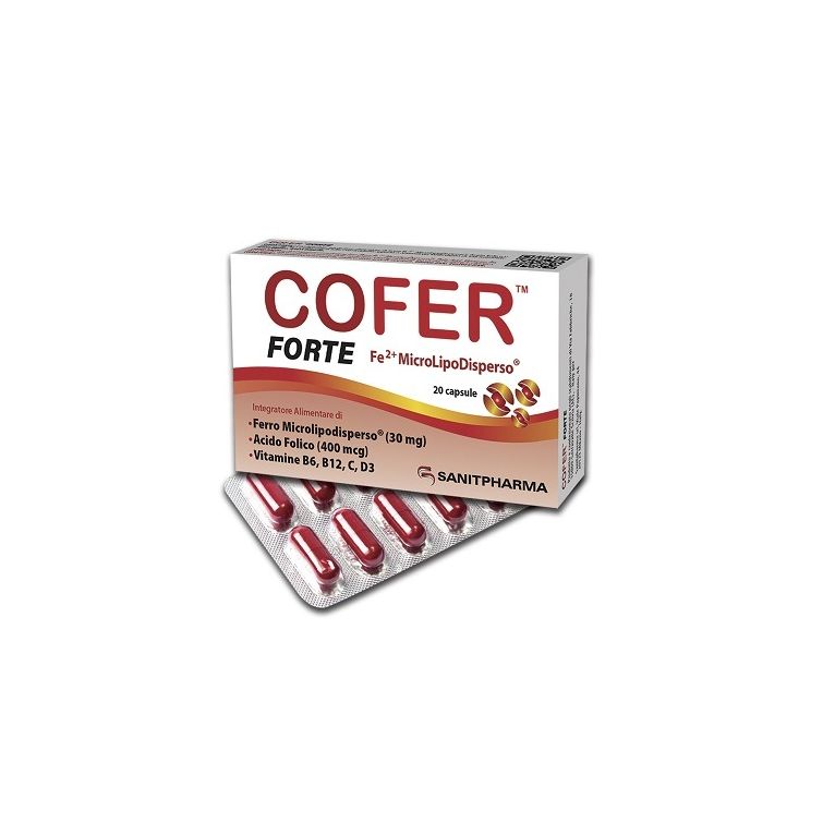 cofer forte 20 capsule da 496 mg
