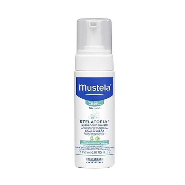 mustela-stelatopia-shampoo-mousse-150-ml