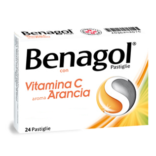 BENAGOL VITAMINA C 24 pastiglie arancia