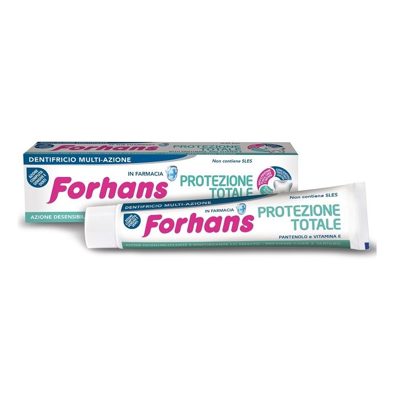 forhans dentifricio protezione totale 75 ml