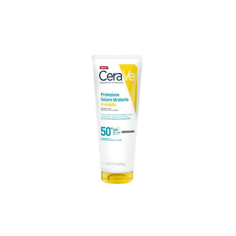 cerave protezione solare idratante invisibile spf50+ 75 ml