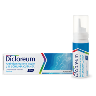 DICLOREUM ANTINFIAMMATORIO LOCALE schiuma cutanea 50 g 3%