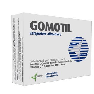 GOMOTIL 20 BUSTINE DA 5 G CON ZUCCHERO ED EDULCORANTI SENZAGLUTINE NATURALMENTE PRIVO DI LATTOSIO