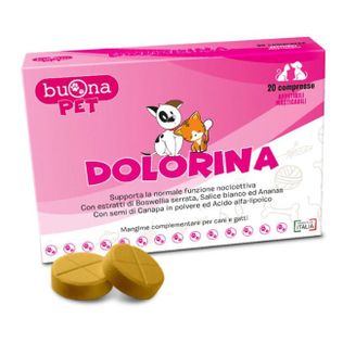 DOLORINA 20 COMPRESSE MASTICABILI NUOVA FORMULA