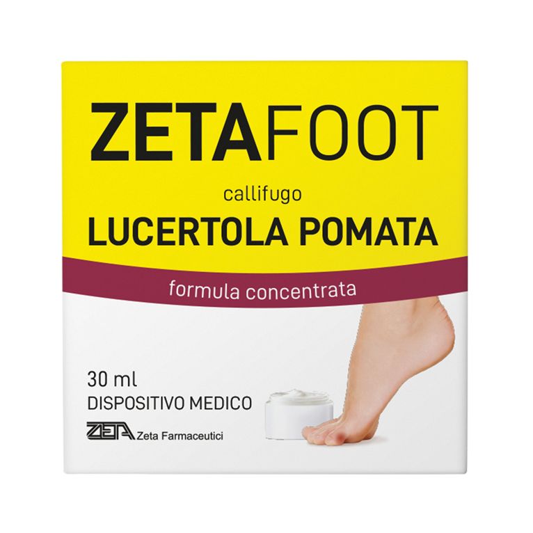 zetafoot callifugo lucertola pomata 30 ml