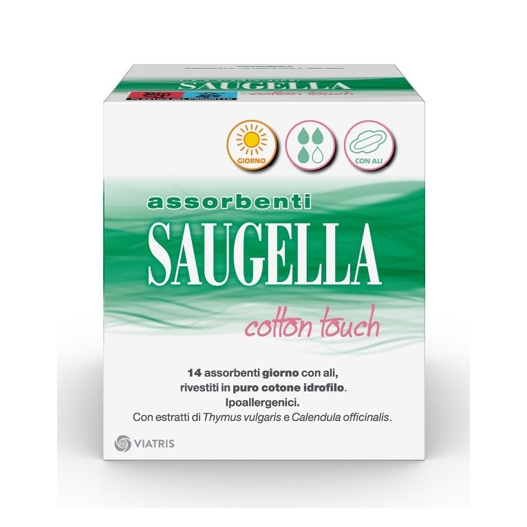 saugella cotton touch assorbenti giorno 14 pezzi taglio prezzo