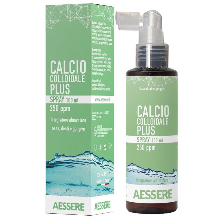 calcio colloidale plus spray 250ppm 100 ml